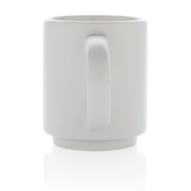 Kubek ceramiczny Echo - Biały