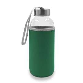 Szklana butelka 420 ml Bob - zielony