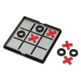 Magnetyczna gra kółko i krzyżyk - Czarny