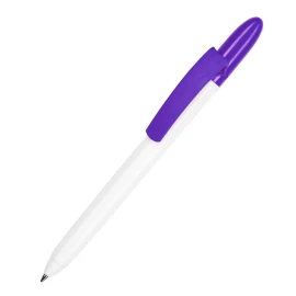 Długopis Fill White - Fioletowy