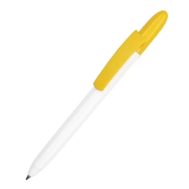 Długopis Fill White - Żółty