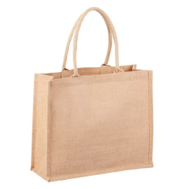 Torba na zakupy z juty Natural Shopper - Beżowy