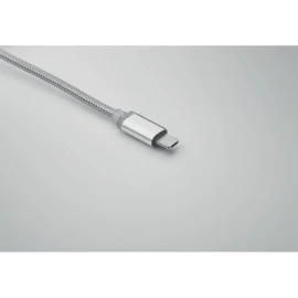 Kabel ładujący 4 w 1 typu C - BLUE - Srebrny