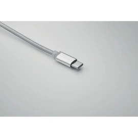 Kabel ładujący 4 w 1 typu C - BLUE - Srebrny