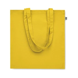 Torba z bawełny organicznej BENTE COLOUR - żółty