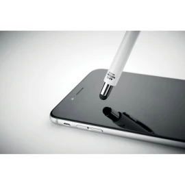 Antybakt. długopis z rysikiem - BLAN Touch Pen  - Biały