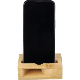 Stojak na telefon Hubson - brązowy