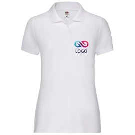 Koszulka Polo Damska 65-35 - Biały