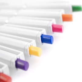 Długopis Roma White - Czerwony