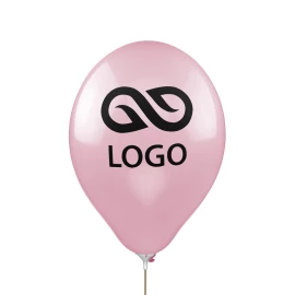 Balon 30cm - Różowy Jasny Pudrowy