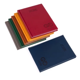 Kalendarz książkowy A5 - Rozkład Tygodniowy - Szary