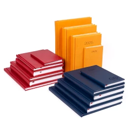 Kalendarz książkowy B5 - Rozkład Dzienny - Błękitny