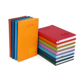 Kalendarz książkowy A6 - Rozkład Tygodniowy - Błękitny