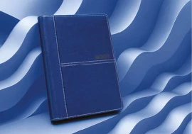 Kalendarz książkowy A4 - Rozkład Dzienny - Czarny