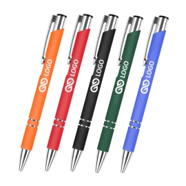 Długopis Cosmo Rubber - Czarny