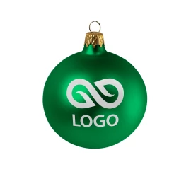 Bombka 80mm - Zielony