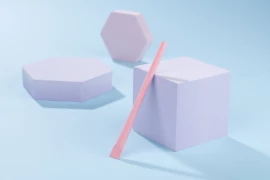 Długopis papierowy PINKO - Różowy