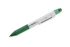 Długopis z zakreślaczem FLUO - zielony