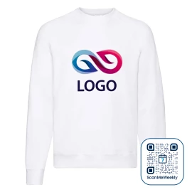 Bluza Reglan Sweat - Biały