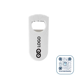 Otwieracz plastikowy Hand - Biały