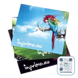 Ściereczka do okularów 17x18cm