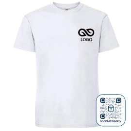 Koszulka Ringspun Premium - Biały