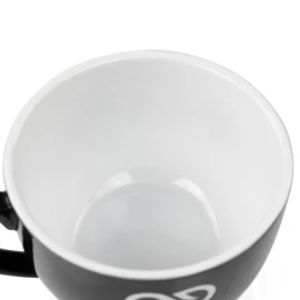 Filiżanka ze spodkiem SIMPLE 220 ml - Czarny