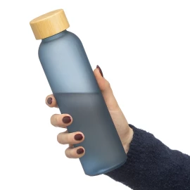 Szklana butelka Joki 500 ml - granatowy