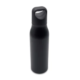 Butelka stalowa Bary 800 ml, czarny