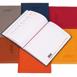 Kalendarz książkowy A5 - Rozkład Tygodniowy - Miodowy