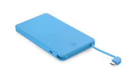 Power bank VIVID 4000 mAh - Błękitny