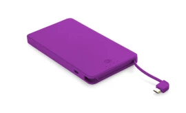 Powerbank VIVID 4000 mAh - Fioletowy