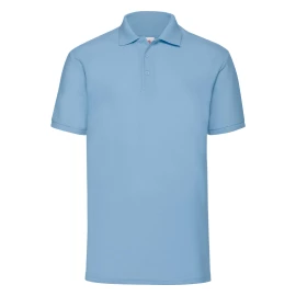 Koszulka Polo Męska 65-35 - Błękitny