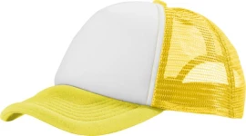 Czapeczka Trucker - Żółty/Biały