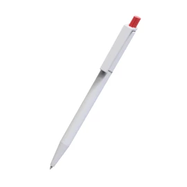 Długopis Roma White - Czerwony