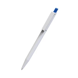 Długopis Roma White - Niebieski